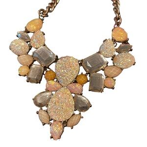 Pink sparkly necklace